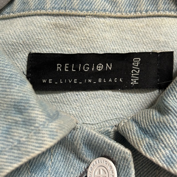 RELIGION Denim Jacket | M | Designed in London, England - Picture 5 of 5